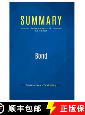 【3-4周达】Summary: Bond: Review and Analysis of Maher's Book [9782511047804]