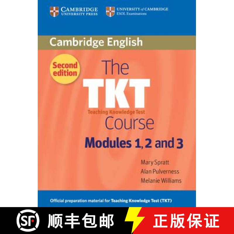 现货 剑桥教师资格证TKT核心模块1 2 3教材 The TKT Course Modules 1, 2 and 3 [9780521125659]
