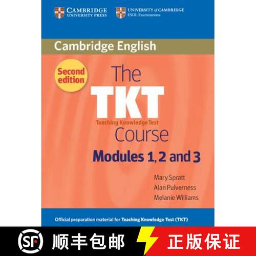 剑桥教师资格证TKT核心模块1 2 3教材 The TKT Course Modules 1, 2 and 3 [9780521125659]