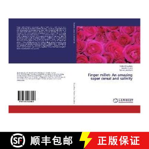 预订 Finger millet- An amazing super cereal and salinity [9783330043909]