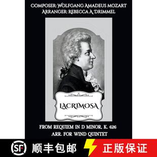 【3-4周达】Lacrimosa (From Requiem in D Minor, K. 626): Arr. for Wind Quintet [9798295669637]