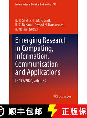 【3-4周达】Emerging Research in Computing, Information, Communication and Applications : ERCICA 2020,... [9789811613449]
