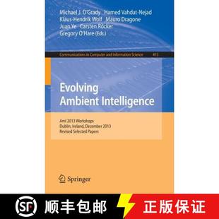 4周达 Intelligence Ambient 2013 December 2013. Ireland Evolving Dublin Workshops 9783319044057 R... AmI