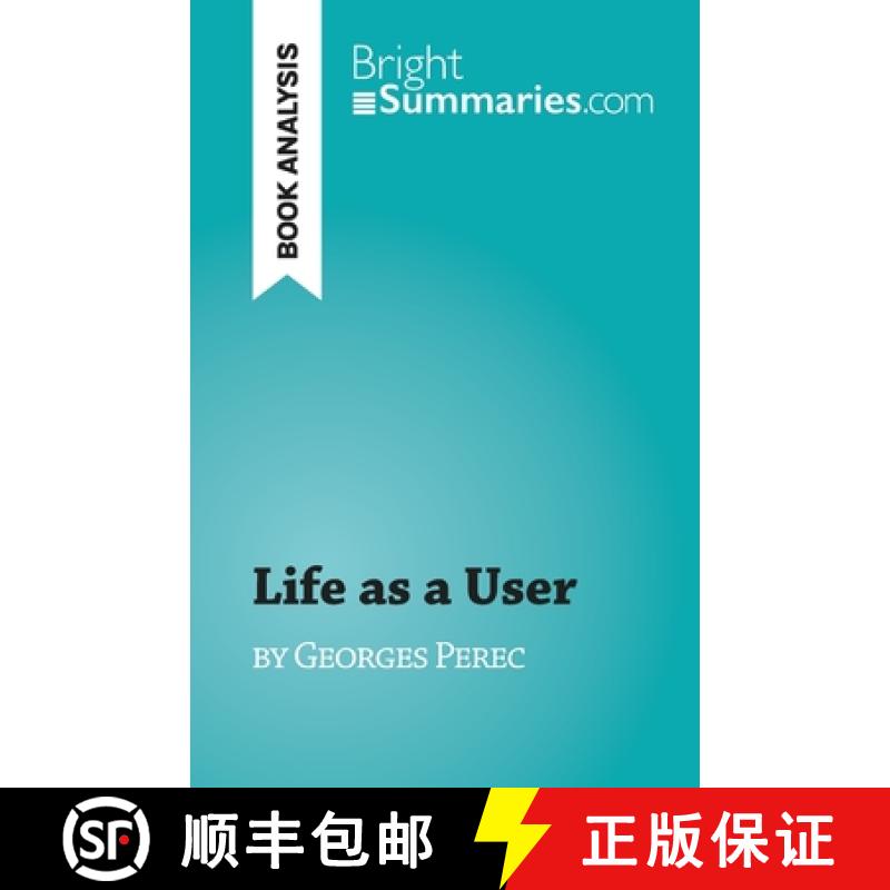【3-4周达】Life as a User: by Georges Perec [9782808698030]