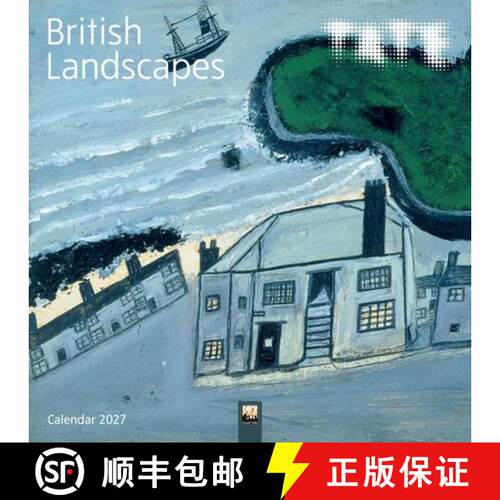 【3-4周达】Tate: British Landscapes Wall Calendar 2027 (Art Calendar) [9781806940790]