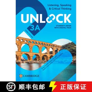 【3-4周达】Unlock Level 3A Listening, Speaking and Critical Thinking Student's Book with Digital Pack... [9781009805407]
