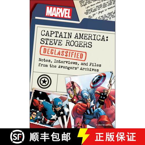 【3-4周达】Captain America: Steve Rogers Declassified: Notes, Interviews, and Files from the Avengers... [9781637743461]