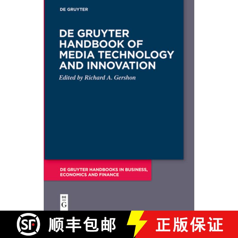 预订 de Gruyter Handbook of Media Technology and Innovation [9783111144641]