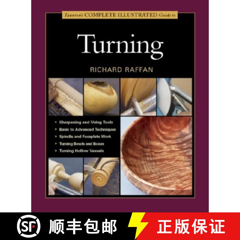 【2-3周達】Taunton's Complete Illustrated Guide to Turning [9781627107655]