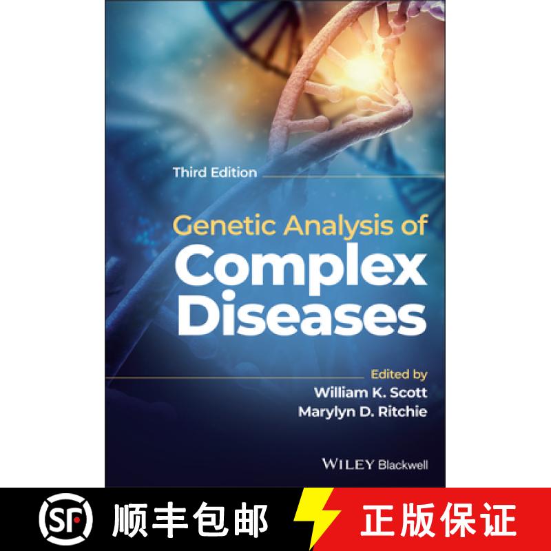 预订 Genetic Analysis Of Complex Disease, Third Edition [Wiley生命科学] [9781118123911]