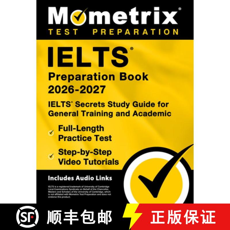 【3-4周达】Ielts Preparation Book 2026-2027 - Ielts Secrets Study Guide for General Training and Acad... [9781516727537]图片