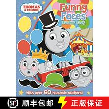 Thomas The Tank Engine Funny Faces Sticker Book: ` [9781405276580]