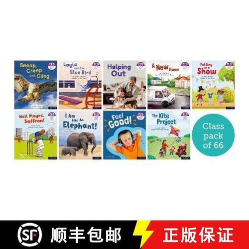 【3-4周达】Essential Letters and Sounds: Essential Phonic Readers: Oxford Reading Level 5: Class Pack... [9781382037839]