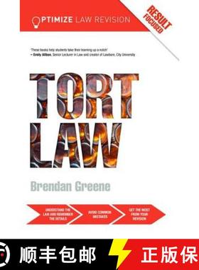 【3-4周达】OPTIMIZE TORT LAW GREENE [9781138473485]