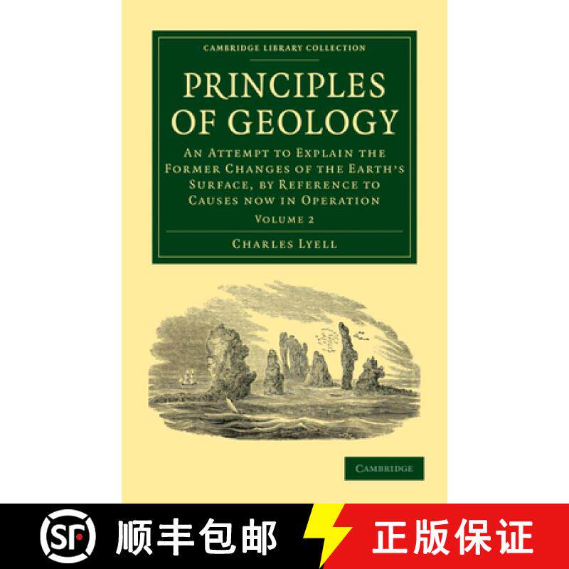 【3-4周达】Principles of Geology: An Attempt to Explain the Former Changes of the Earth's Surface, by... [9781108001366]