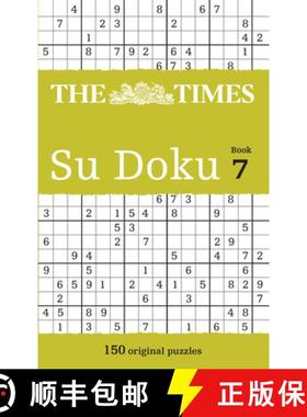 【3-4周达】The Times Su Doku Book 7: 150 challenging puzzles from The Times [9780007250400]