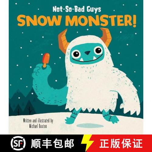 【3-4周达】精装 Picture Book Square Standard Fsc Mix Not-So-Bad Guys: Snow Monster! [9798384600572]