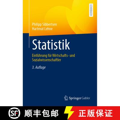 【3-4周达】Statistik : Einführung für Wirtschafts- und Sozialwissenschaftler (3., korr. u. überarb... [9783662626955]