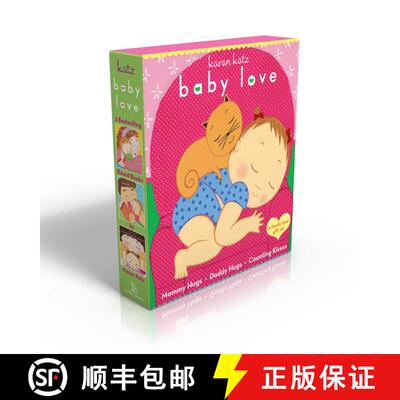【3-4周达】Baby Love (Boxed Set): Mommy Hugs; Daddy Hugs; Counting Kisses (Boxed Set) [9781481445771]