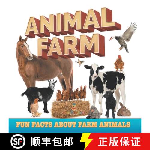 【3-4周达】Animal Farm: Fun Facts About Farm Animals [9798869449450]