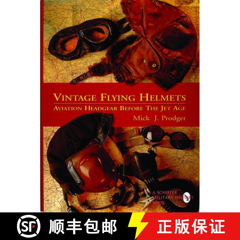 【3-4周达】Vintage Flying Helmets [9780887407765]