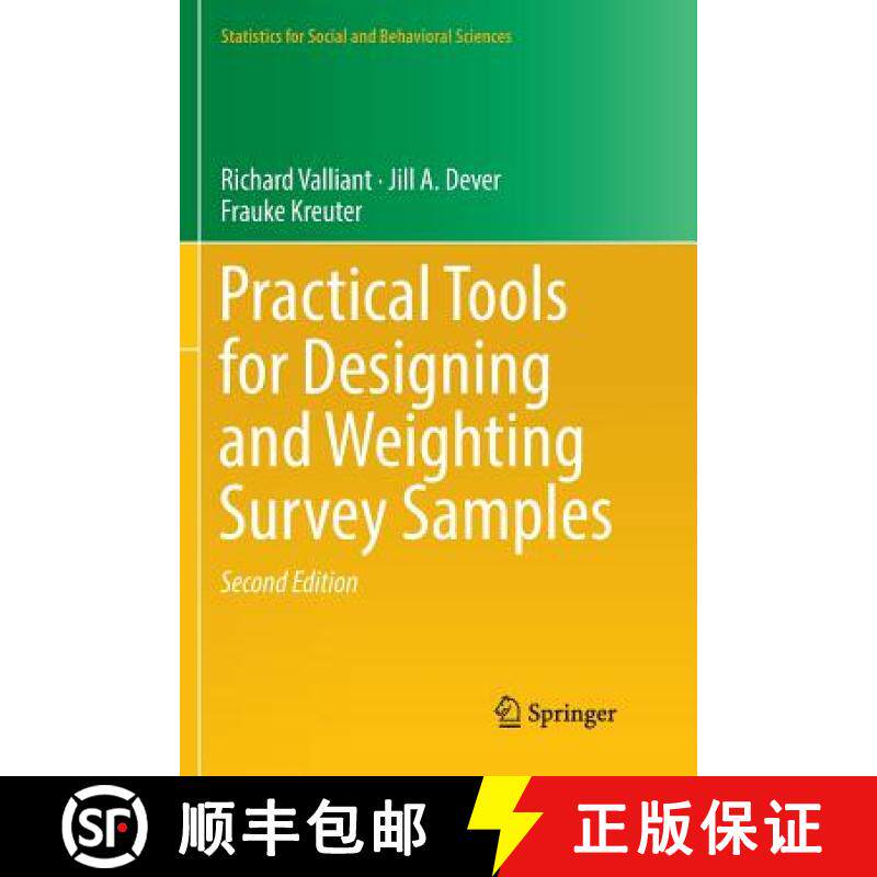 【3-4周达】Practical Tools for Designing and Weighting Survey Samples [9783030066987]