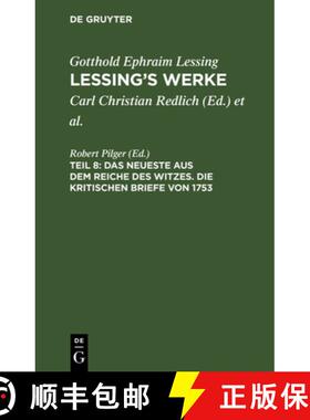 【3-4周达】Das Neueste aus dem Reiche des Witzes. Die kritischen Briefe von 1753 [9783112607374]