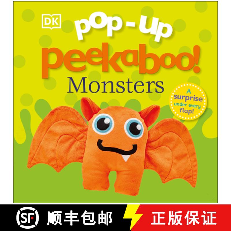 【3-4周达】Pop-Up Peekaboo! Monsters: A Surprise Under Every Flap! [9781465493057]