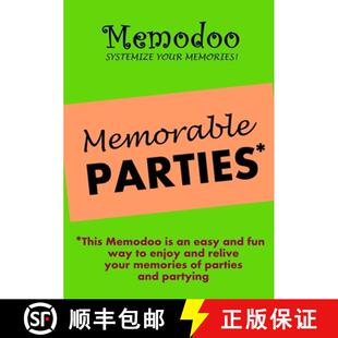 Parties 4周达 Memorable 9781939235213 Memodoo