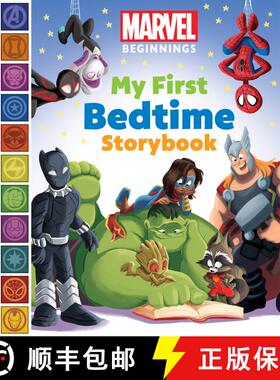 【3-4周达】Marvel Beginnings: My First Bedtime Storybook [9781368090926]