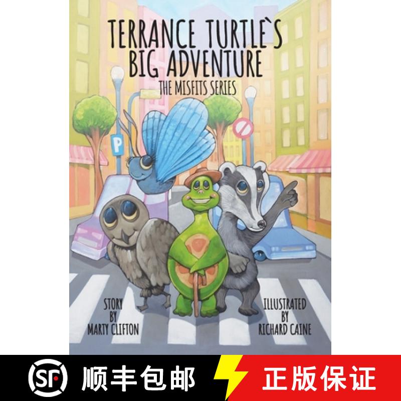 【2-3周达】Terrance Turtle's Big Adventure: Sequel - Penelope and Guardian Turtle - the Misfits Series [9798991009300]