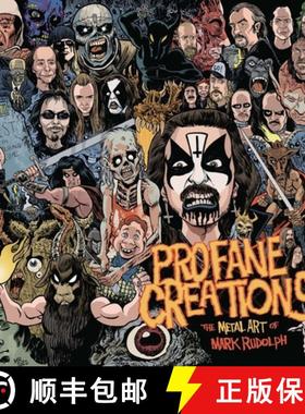 【3-4周达】Profane Creations: The Metal Art of Mark Rudolph [9781639511853]