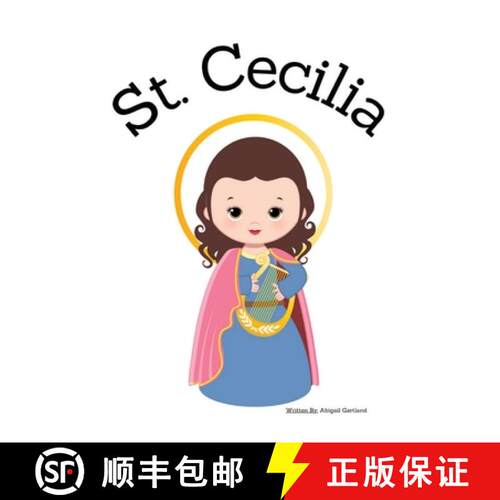 【3-4周达】St. Cecilia - Children's Christian Book - Lives of the Saints [9798869241795]