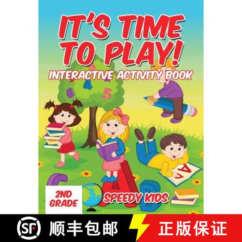 【3-4周达】It's Time to Play! : Interactive Activity Book 2nd Grade [9781541939035]