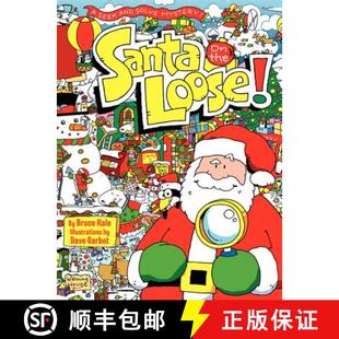 Book Mystery Loose Kids Seek and the 4周达 Christmas 9780062022622 Solve for Holiday Santa