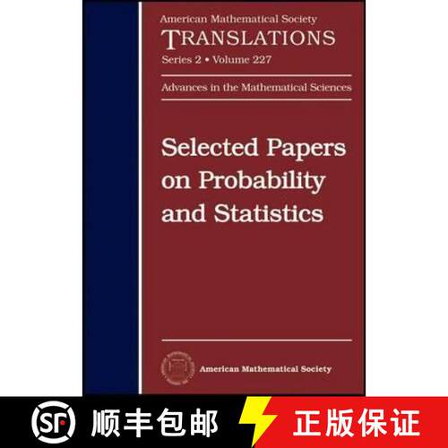 【3-4周达】精装 Selected Papers on Probability and Statistics [9780821848210]