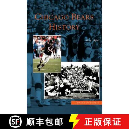 【3-4周达】精装 Chicago Bears History [9781531618858]
