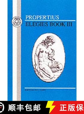 预订 Propertius: Elegies III [9780862921163]