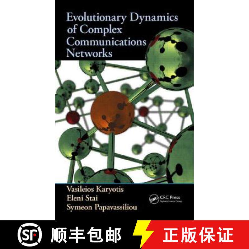 【3-4周达】Evolutionary Dynamics of Complex Communications Networks [9781466518407]