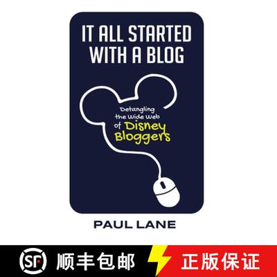 【3-4周达】It All Started with a Blog: Detangling the Wide Web of Disney Bloggers [9798896093893]