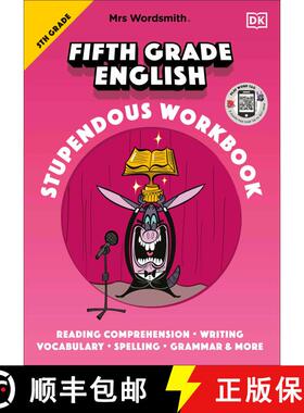 【3-4周达】Mrs Wordsmith 5th Grade English Stupendous Workbook,: With 3 Months Free Access to Word Ta... [9780744057003]