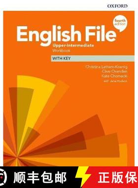 【3-4周达】English File: Upper-Intermediate: Workbook with Key [9780194039888]