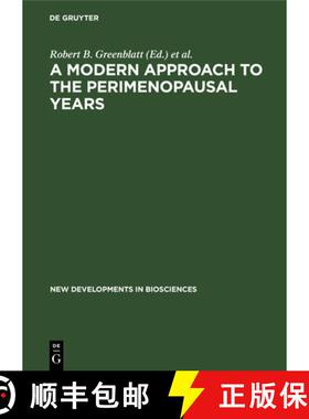 【3-4周达】A Modern Approach to the Perimenopausal Years [9783110109375]