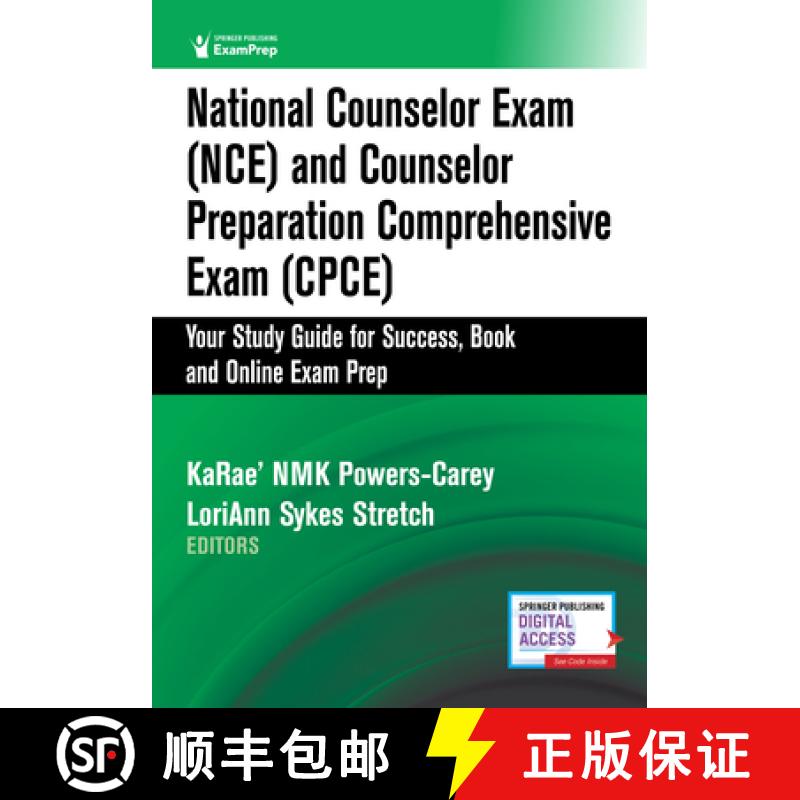 【2-3周达】National Counselor Exam (NCE) and Counselor Preparation Comprehensive Exam (CPCE) : Your S... [9780826139351]