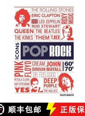 【3-4周达】Pop Rock Icons: London's Swingin' 60s and 70s [9781913641269]