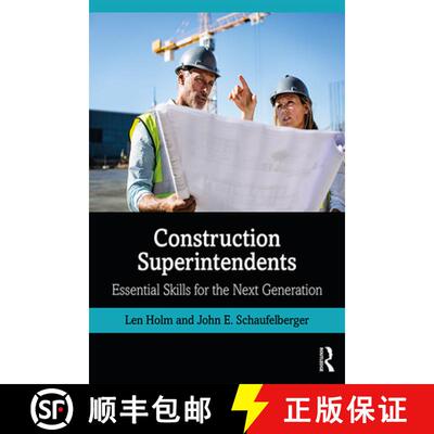 【3-4周达】Construction Superintendents : Essential Skills for the Next Generation [9780367002466]