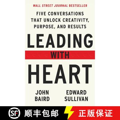 【3-4周达】精装 Leading with Heart: The Practical Questions That Create Breakthrough Insights in Life... [9780063052932]
