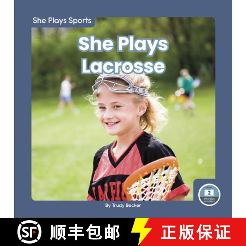 【3-4周达】She Plays Lacrosse [9781646197095]