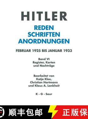 【3-4周达】精装 Register, Karten und Nachträge [9783598220036]