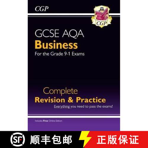 New GCSE Business AQA Complete Revision and Practice - Grade 9-1 Course (with Online Edition) [9781789080889]